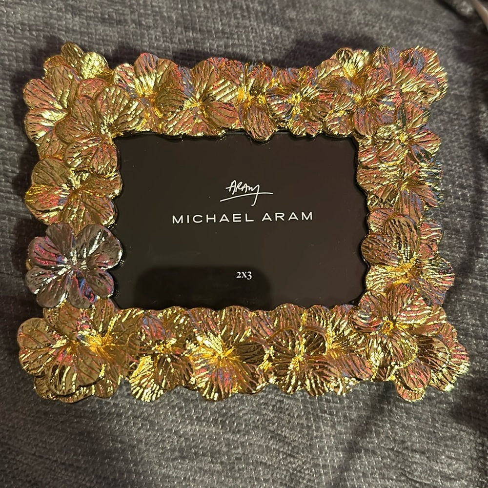 Michael Aram clover mini picture frame 2x3